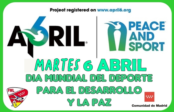 Día Mundial del Deporte para el Desarrollo y la Paz