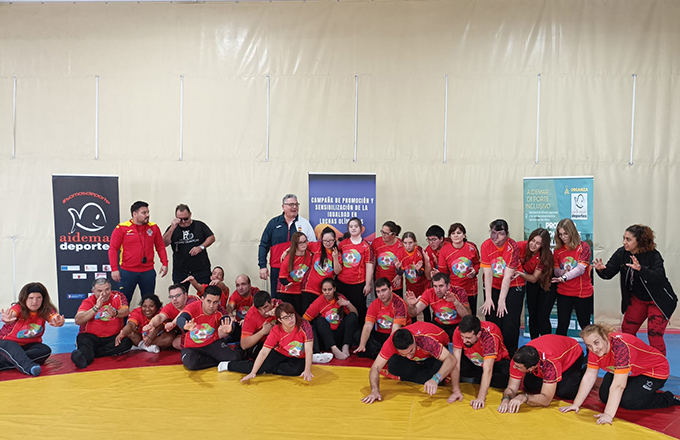 Concentración Deporte Inclusivo en Murcia