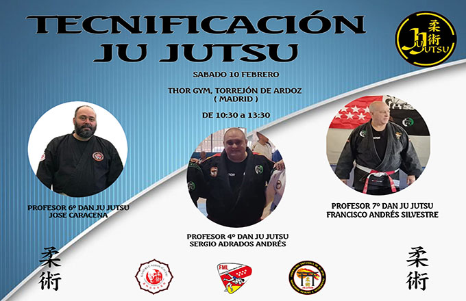 Tecnificación Ju Jutsu  Madrid (10/02/24)