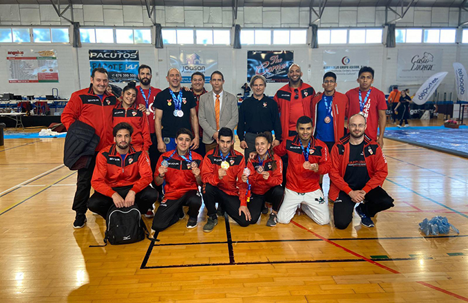 21 Medallas en el Cto. España de Grappling