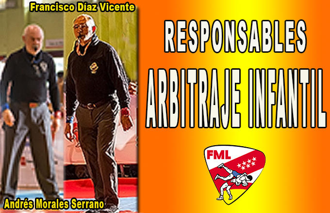 Reponsables Arbitraje Infantil