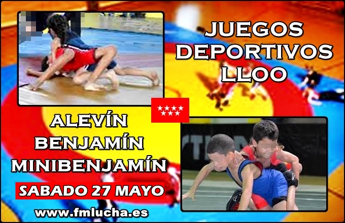 JJDD de Lucha Alevín, Benjamín y Minibenjamín