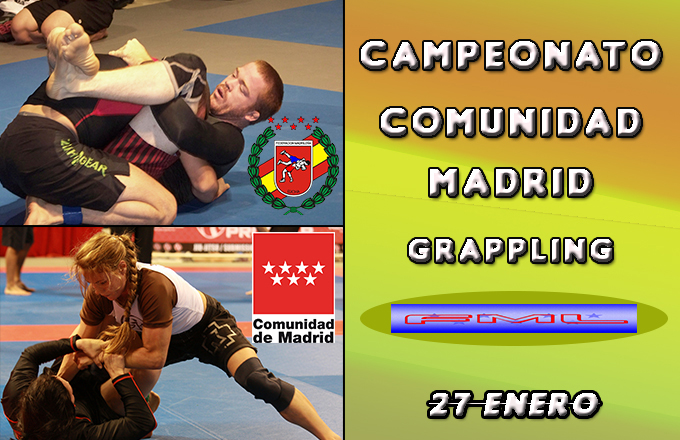 Cto. Comunidad de Madrid Grappling- Grappling Gi