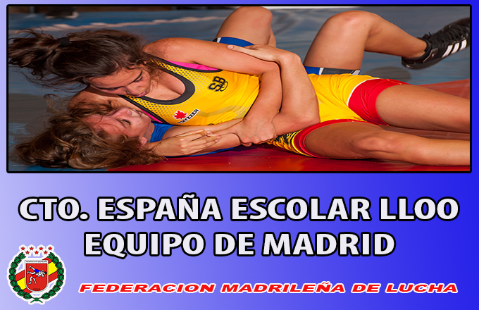 Equipo de Madrid Cto. España Escolar LLOO