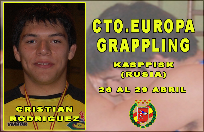 Cristina en el Europeo de Grappling