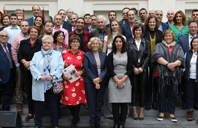 Recepción Alcaldía de Madrid
