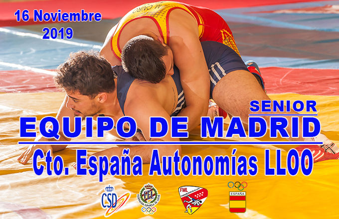 Equipo de Madrid en Cto. España de Autonomías LLOO