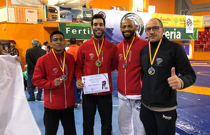 5 Medallas Cto España Grappling Gi