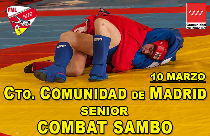 Cto. Comunidad de Madrid Combat Sambo - Senior