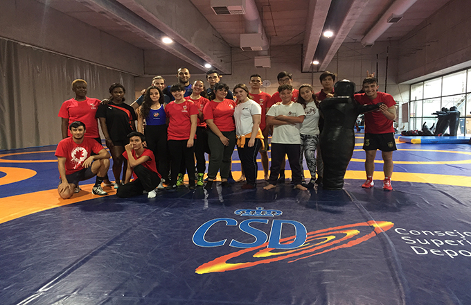 Encuentro de Lucha Escuelas IPAFD
