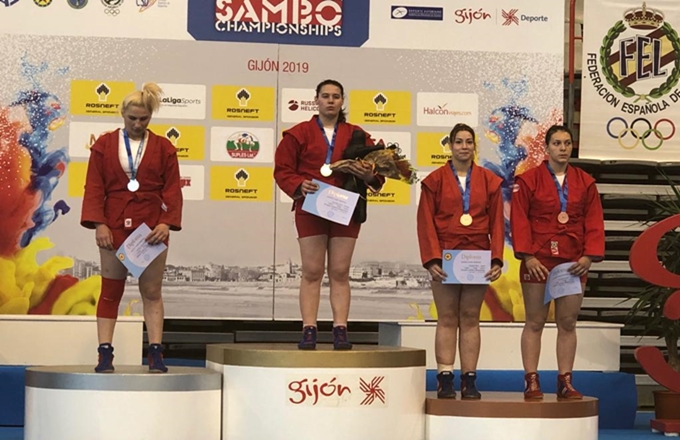 Paula Martínez Bronce en el Europeo