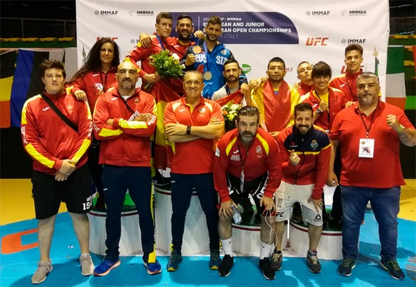 1 Plata Y 1 Bronce en el Europeo de MMA