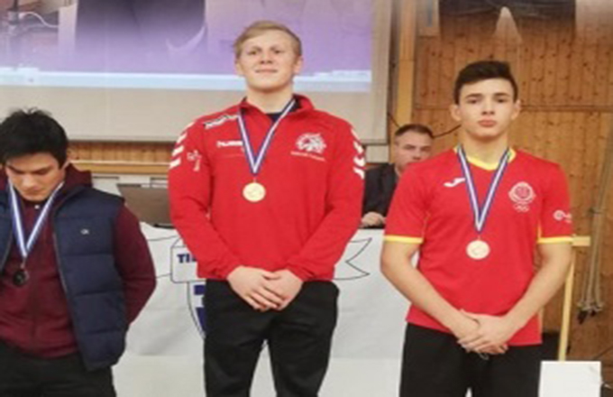 Marcos medalla de Bronce en Kolbotn