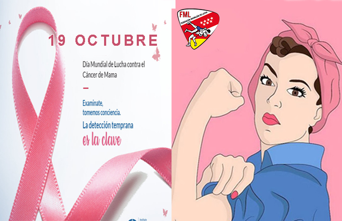 La FML - Lucha contra en cáncer de mama - Federación Madrileña de Lucha