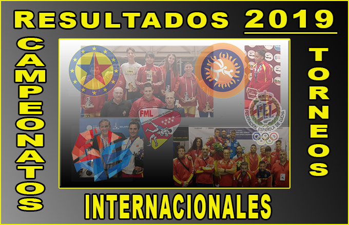 Resultados Campeonatos y Torneos Internacionales 2019