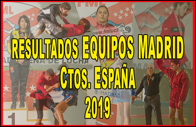 Resultados Equipos de Madrid Ctos.España 2019