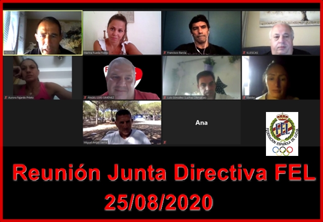 Reunión junta directiva FELODA
