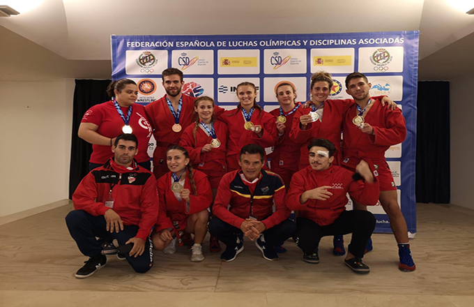 17 Medallas en el Cpto. España de LLOO Junior