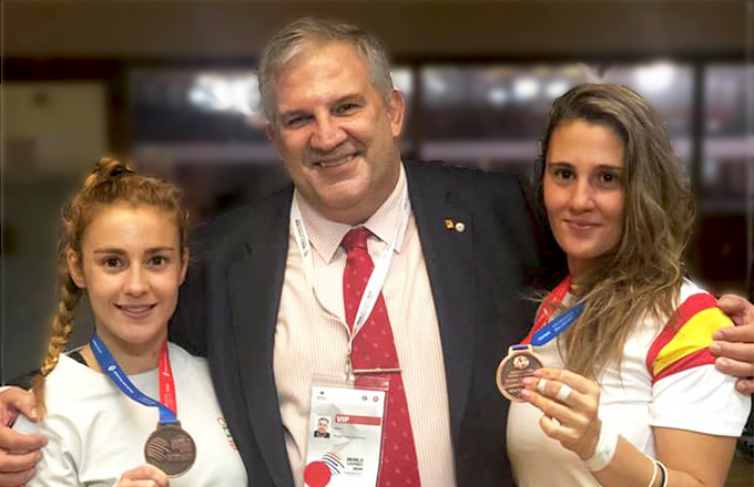 Cristina y Yaiza Bronce en el Mundial de Sambo