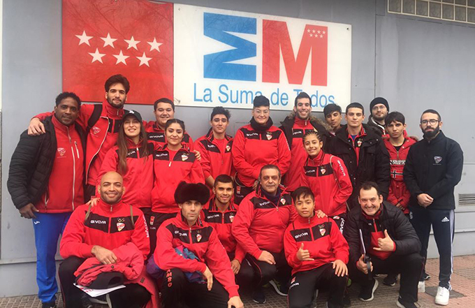 Equipo de Madrid Cto.España Grappling