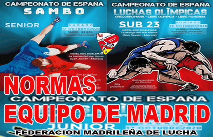 Normas Cpto. España Equipo de Madrid