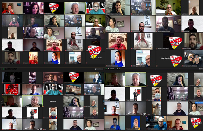 Reunión Web Entrenadores y Clubes