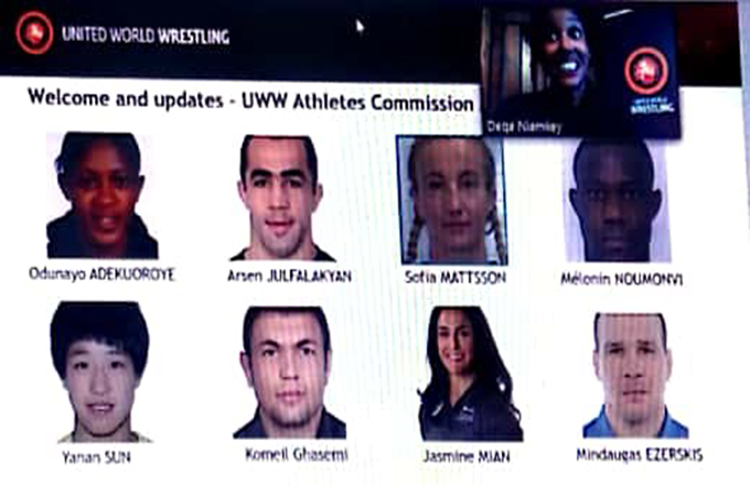 WEBINAR UWW COMISIÓN DE ATLETAS