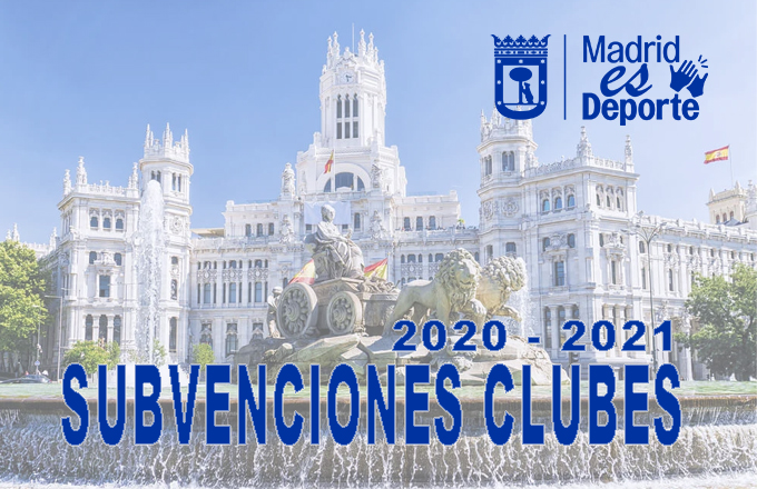 Convocatoria Subvenciones a Clubes Madrileños Ayto Madrid