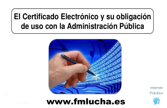 Certificado Electrónico