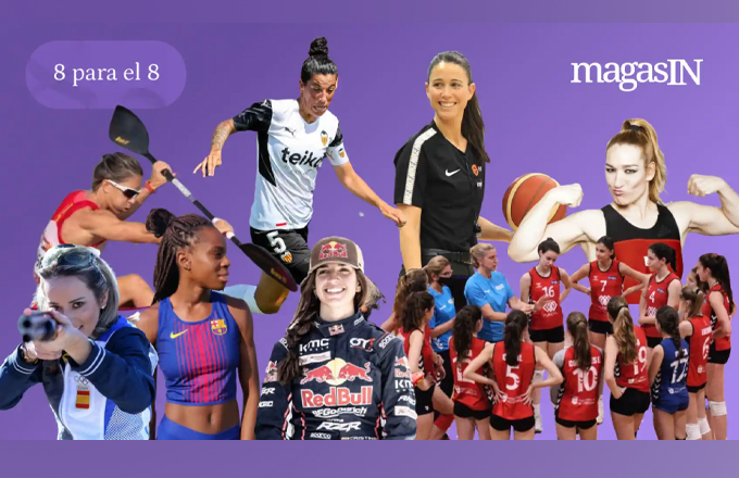 8 referentes del deporte femenino rompen los techos de cristal