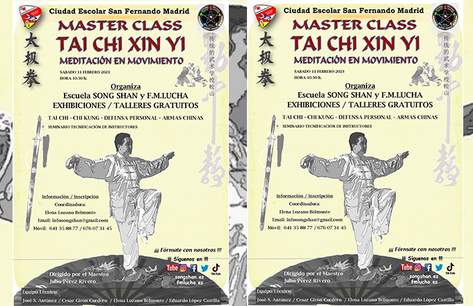 Talleres Gratuitos de Tai Chi (11/02/23)