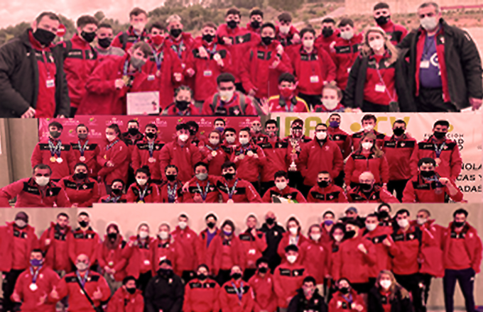 32 Medallas en Cptos. España de Grappling y Gi