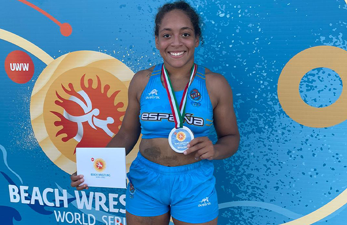 Vicky Bronce en Niza