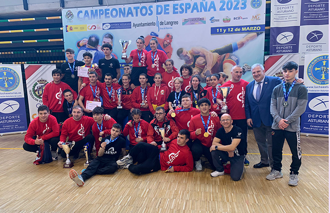 21 Medallas Cpto España U20 Luchas Olímpicas