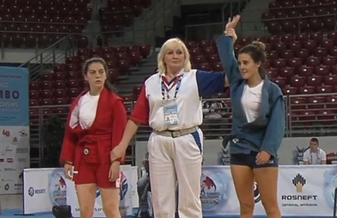   Yaiza 7ª en el Mundial de Sambo   