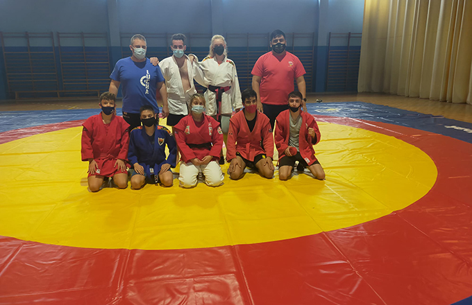 Entrenamiento Sambo