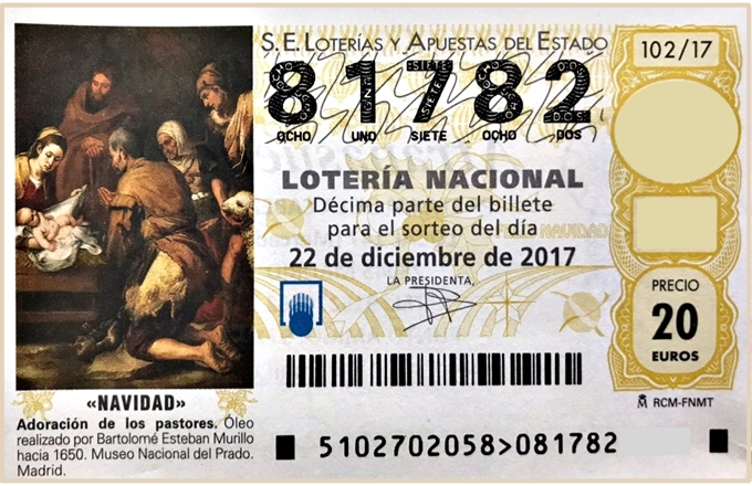 Lotería Navidad 2017
