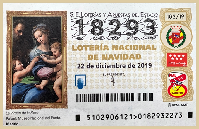Lotería Navidad 2019