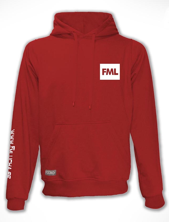 2020 BF Sudadera Capucha Roja FML