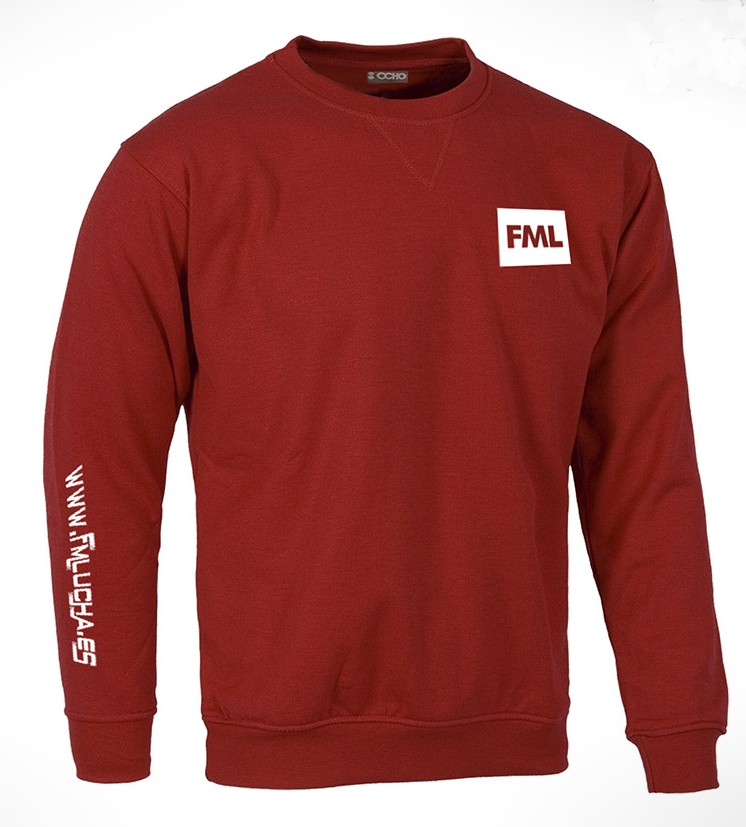 2020 BF Sudadera Cuello Redondo Roja FML