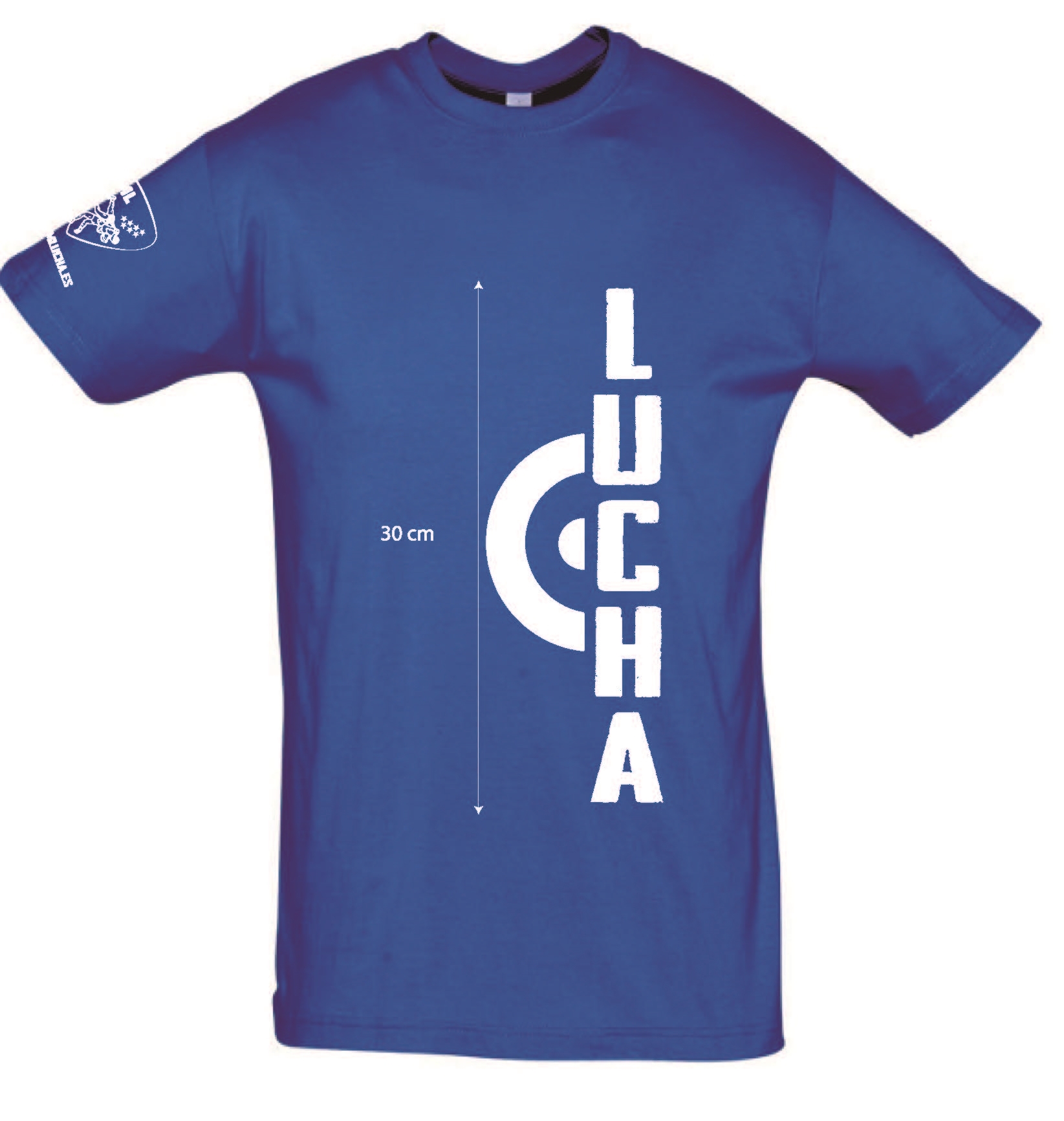 Camiseta Lucha Azul